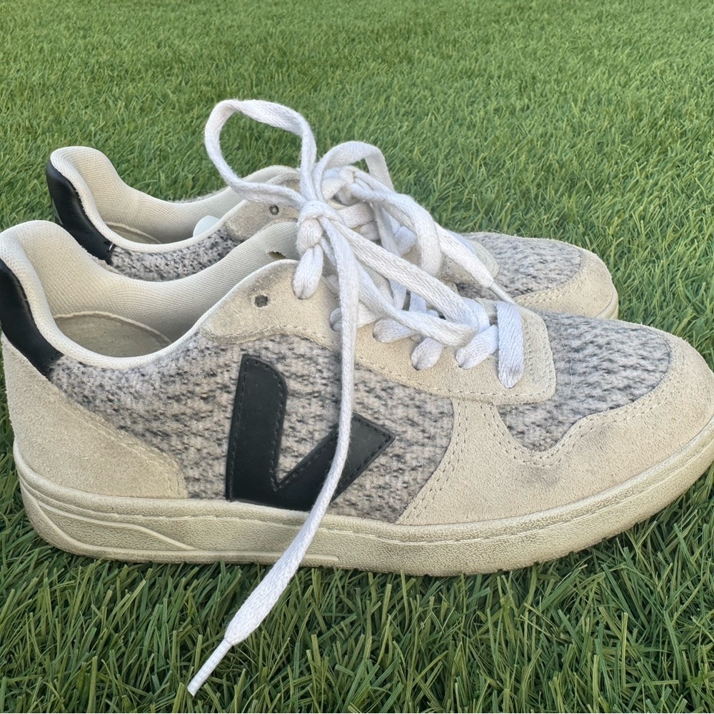 Veja Flannel Snow Black Size 5